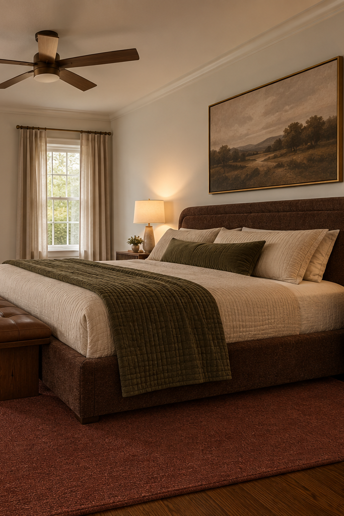 THE PRIMARY BEDROOM
