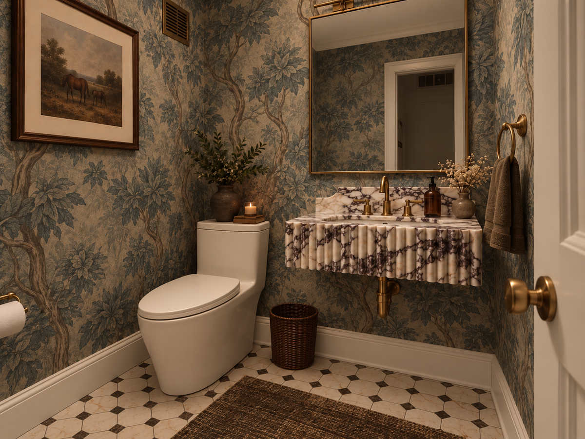 The powder room