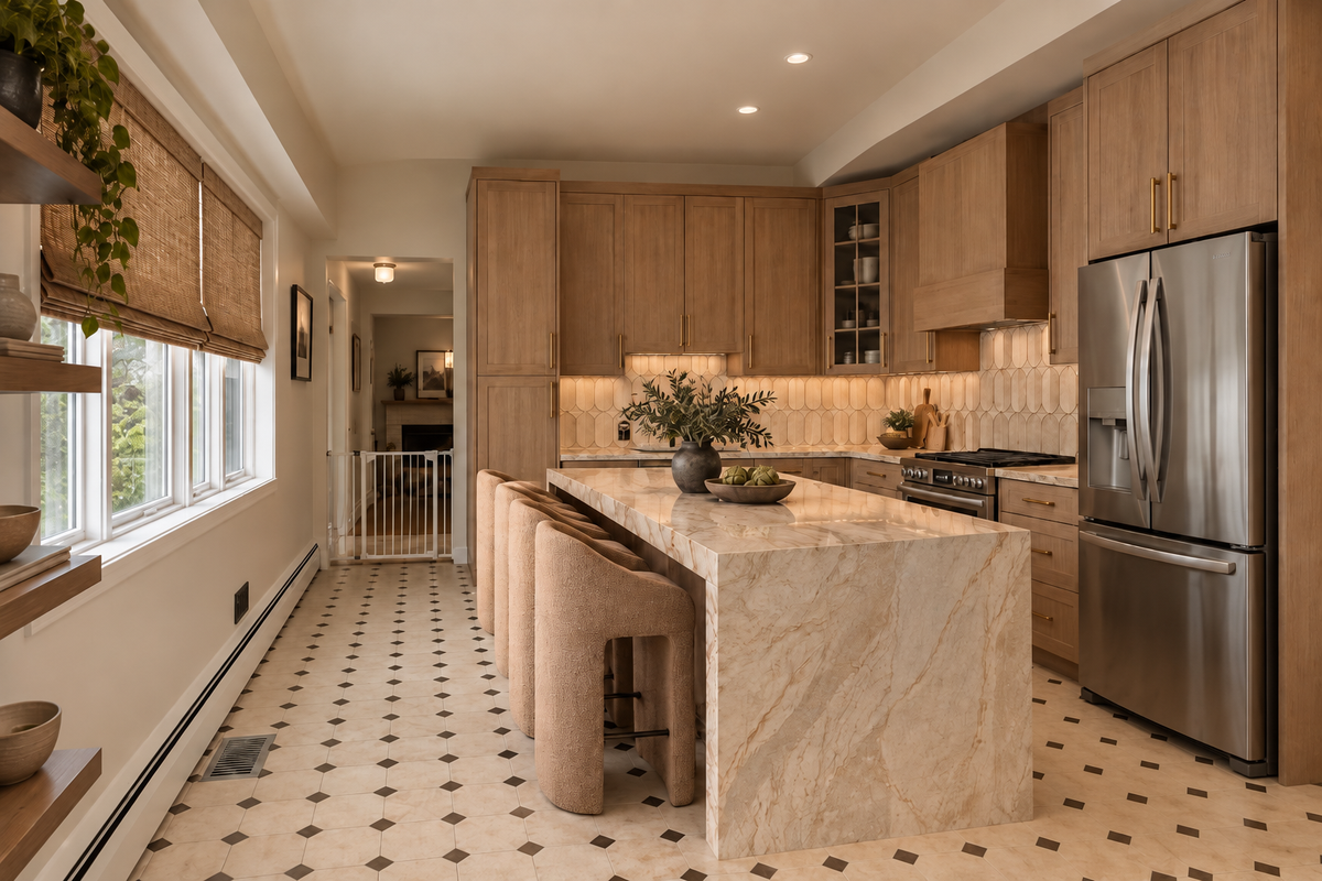 The kitchen